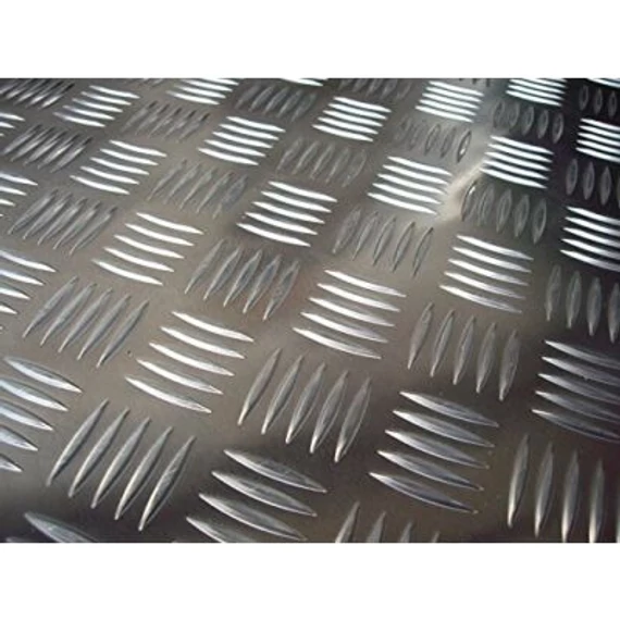 Alu bordás lemez, cseppmintás 1000*2000*3 mm
