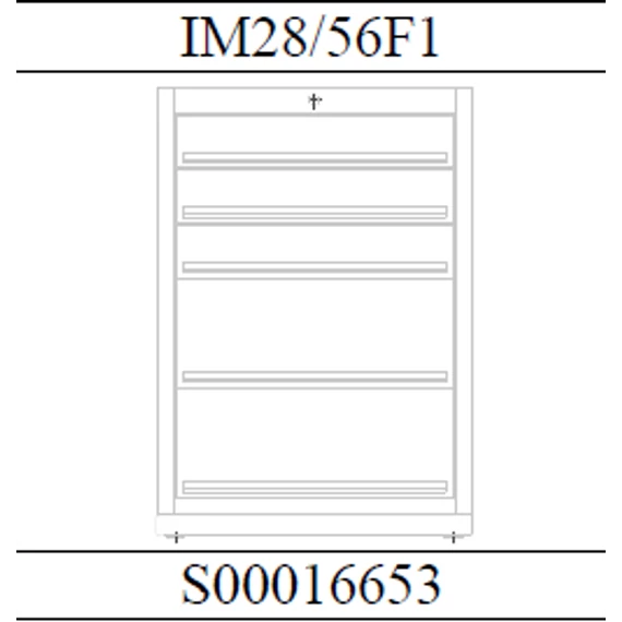 IM28/56F1 Álló konténer