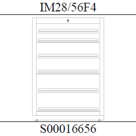 IM28/56F4 Álló konténer